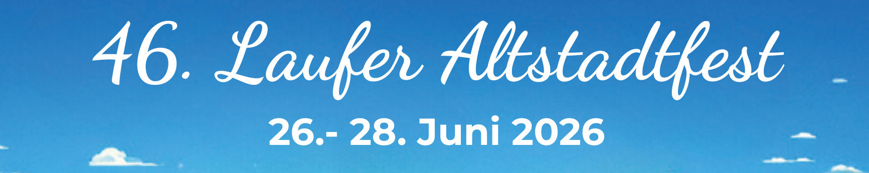 46. Altstadtfest Lauf a.d. Pegnitz 2026